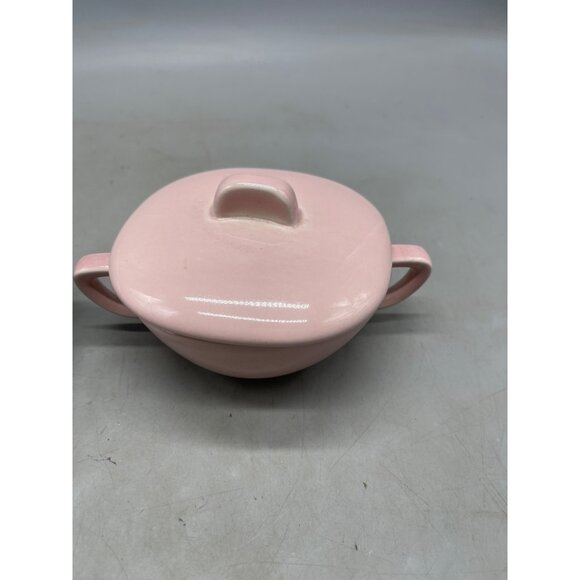 Conversation Taylor Smith creamer sugar bowl lid pink blue Conversation READ - Picture 4 of 8